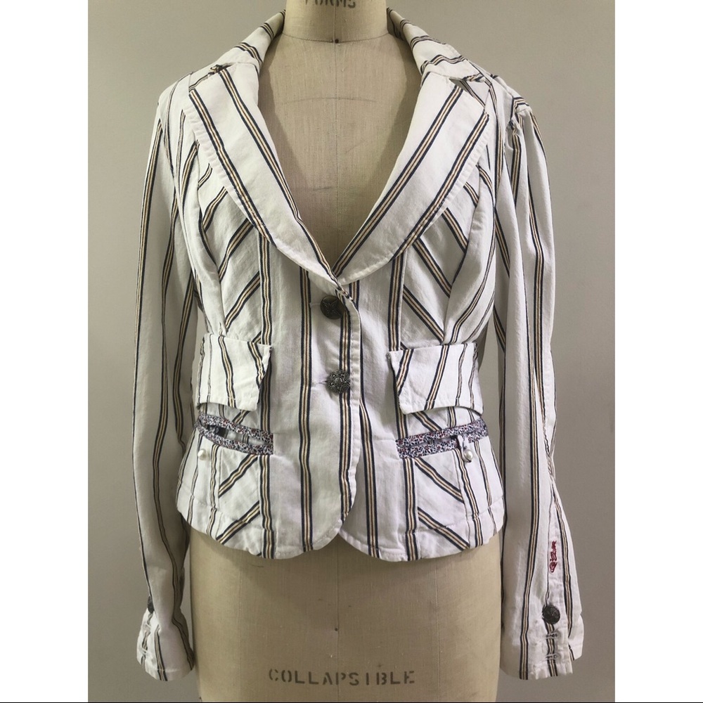Prince by Jessica Simpson Button Front Jacket